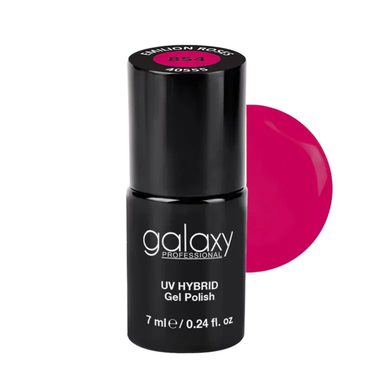 DARKISH ROSE - trajni lak za nokte UV/LED Hybrid 7 ml — Emillion Roses S854 — slika 1