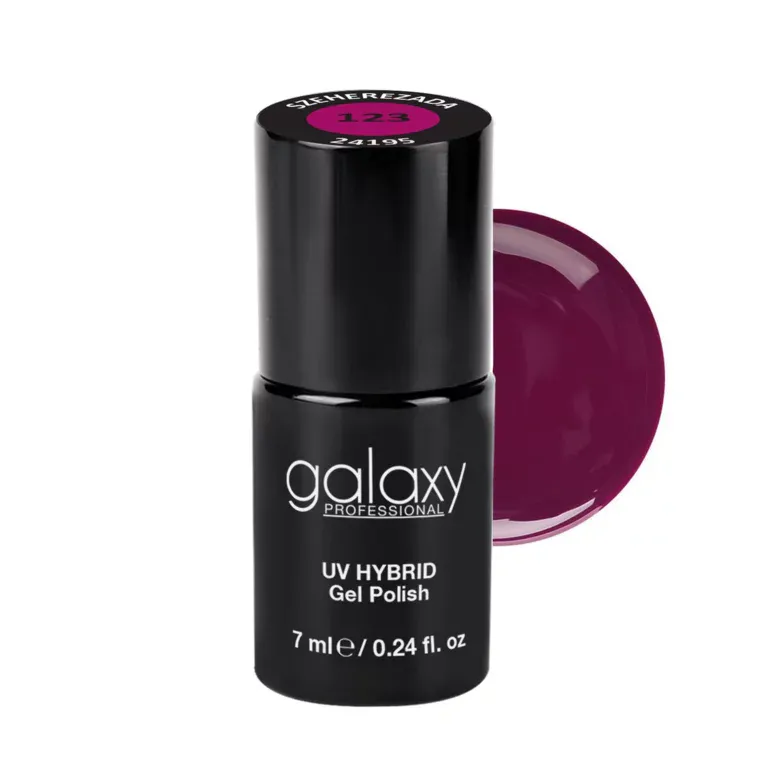 DARKISH ROSE - trajni lak za nokte UV/LED Hybrid 7 ml — Szeherezada S123 — slika 1