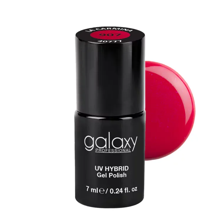 DARKISH ROSE - trajni lak za nokte UV/LED Hybrid 7 ml — La Carmina S907 — slika 1