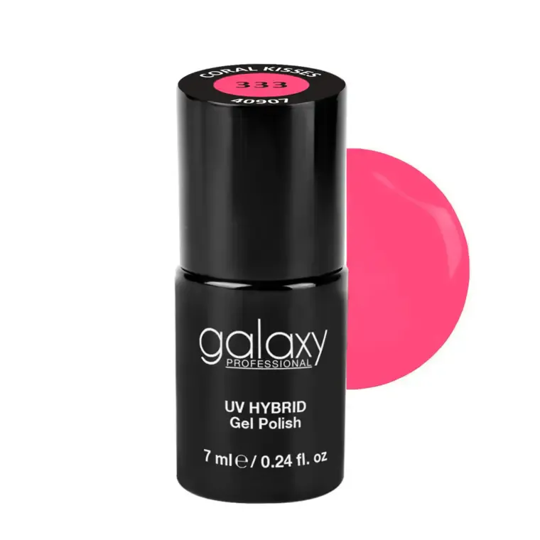 DARKISH ROSE - trajni lak za nokte UV/LED Hybrid 7 ml — Coral Kisses S333 — slika 1
