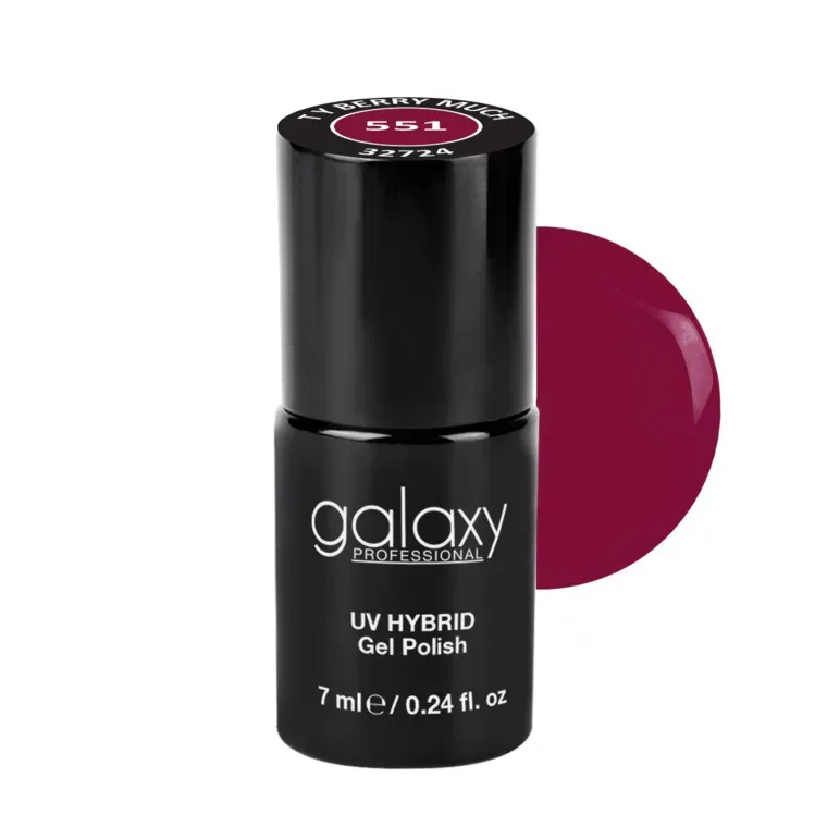 DARKISH ROSE - trajni lak za nokte UV/LED Hybrid 7 ml — Ty Berry Much S551 — slika 1