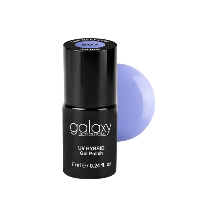 LIGHT BLUES - trajni lak za nokte UV/LED Hybrid 7 ml — Sea Reef Life S807 — slika 1