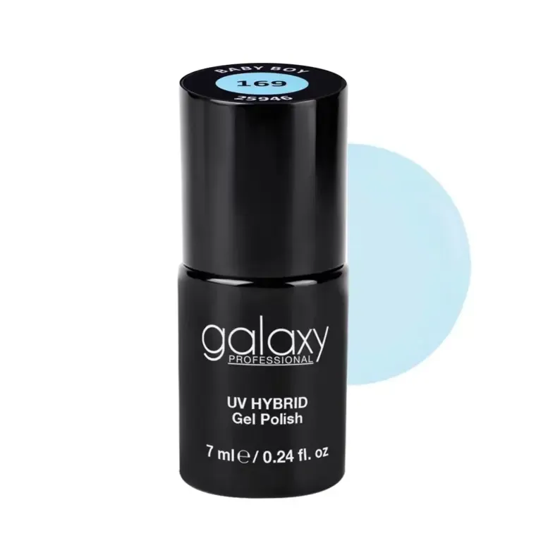 LIGHT BLUES - trajni lak za nokte UV/LED Hybrid 7 ml — Baby Boy S169 — slika 1