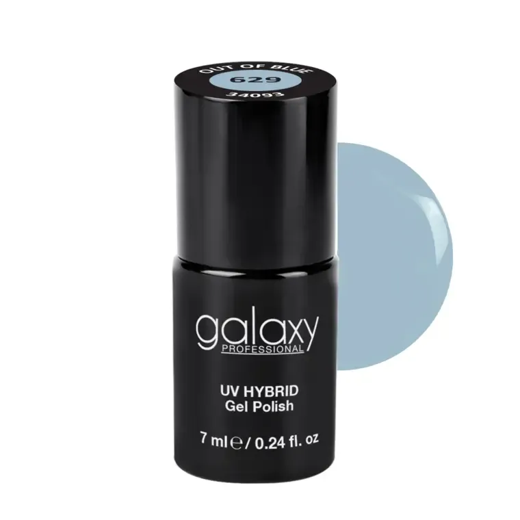 LIGHT BLUES - trajni lak za nokte UV/LED Hybrid 7 ml — Out of Blue S629 — slika 1