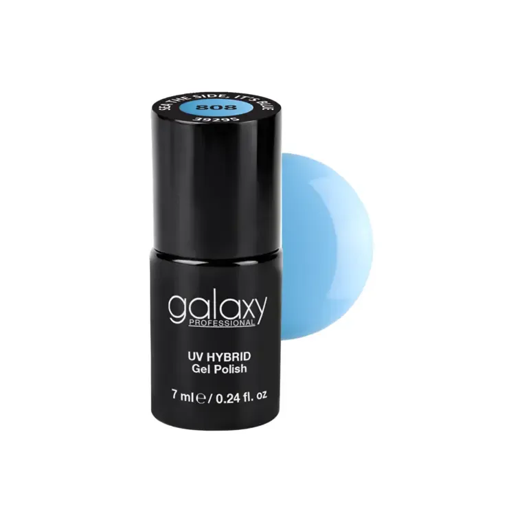 LIGHT BLUES - trajni lak za nokte UV/LED Hybrid 7 ml — Sea the Side, It's Blue S808 — slika 1