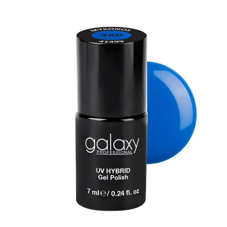 LIGHT BLUES - trajni lak za nokte UV/LED Hybrid 7 ml — Mykonos S380 — slika 1