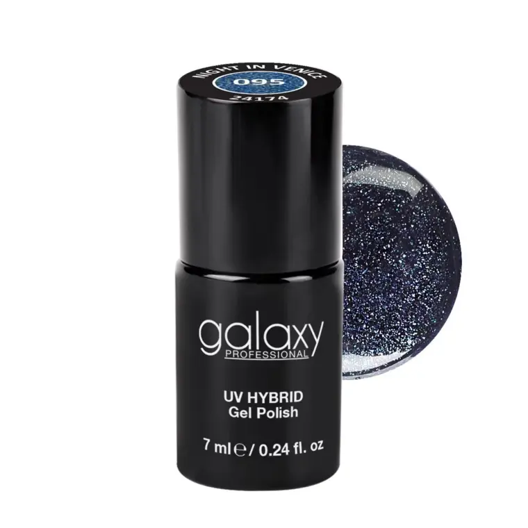 GLITTERS - trajni lak za nokte UV/LED Hybrid 7 ml