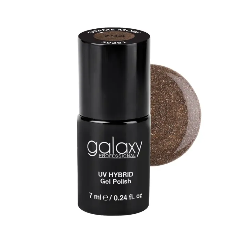 GLITTERS - trajni lak za nokte UV/LED Hybrid 7 ml — Gimme More S794 — slika 1