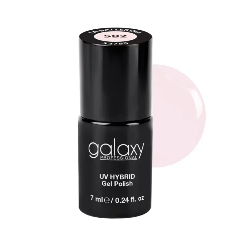 NEUTRAL ROSE - trajni lak za nokte UV/LED Hybrid 7 ml — La Ballerina S582 — slika 1