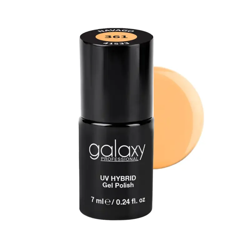 ORANGE - trajni lak za nokte UV/LED Hybrid 7 ml — Navago S361 — slika 1