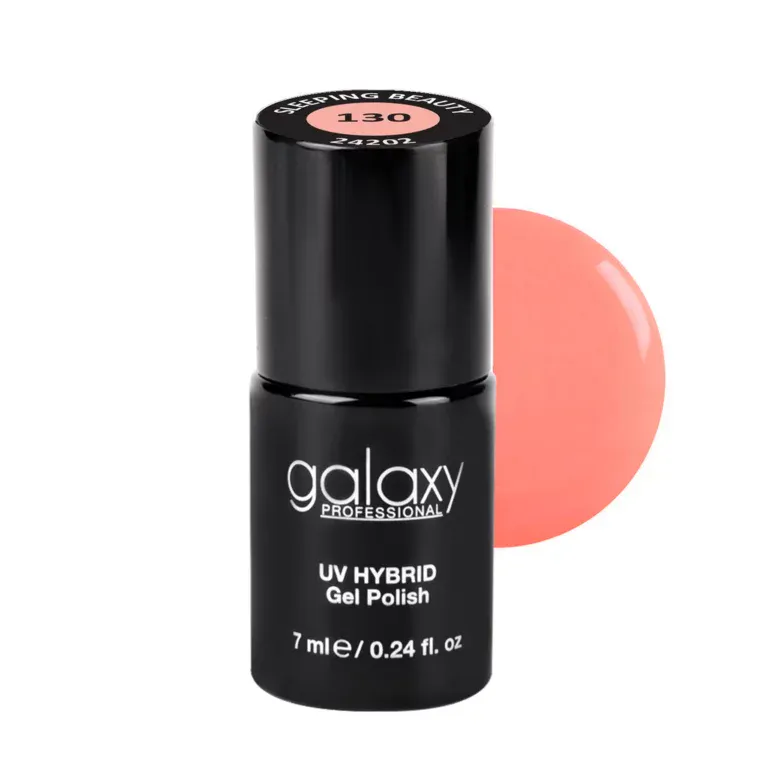 ORANGE - trajni lak za nokte UV/LED Hybrid 7 ml — Sleeping Beauty S130 — slika 1