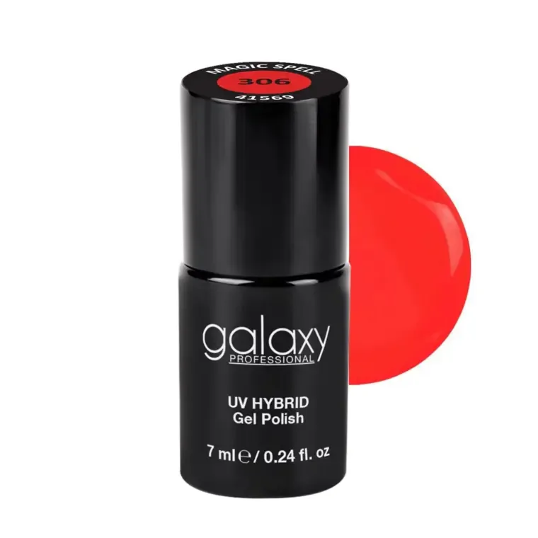 ORANGE - trajni lak za nokte UV/LED Hybrid 7 ml — Magic Spell S306 — slika 1