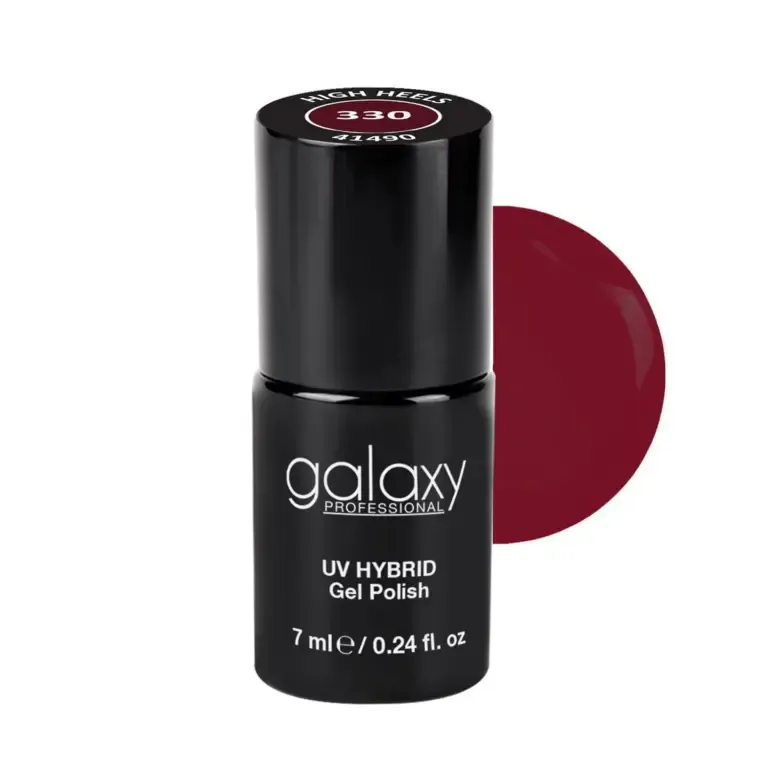 ROSE RED - trajni lak za nokte UV/LED Hybrid 7 ml — High Heels S330 — slika 1