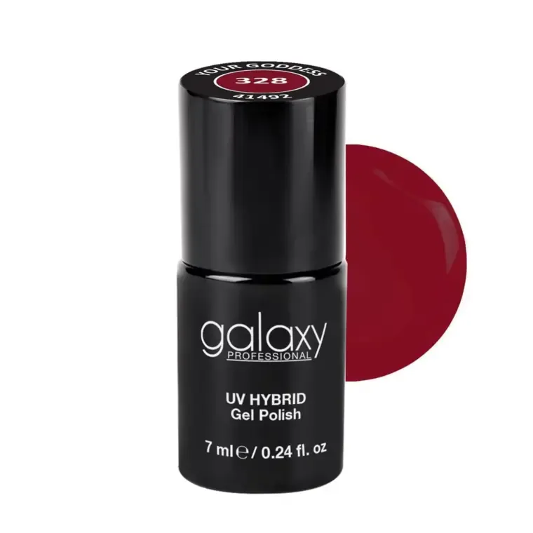 ROSE RED - trajni lak za nokte UV/LED Hybrid 7 ml — Your Goddess S328 — slika 1