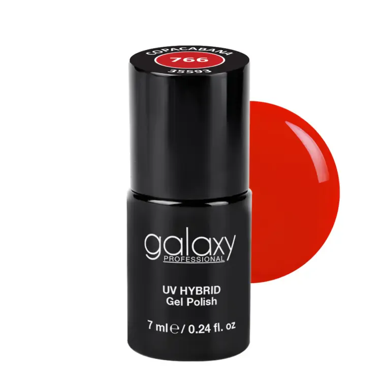 ROSE RED - trajni lak za nokte UV/LED Hybrid 7 ml — Copacabana S766 — slika 1