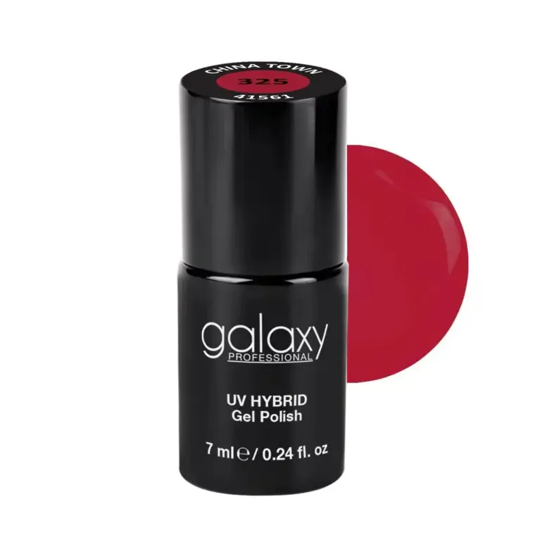 ROSE RED - trajni lak za nokte UV/LED Hybrid 7 ml — China Town S325 — slika 1