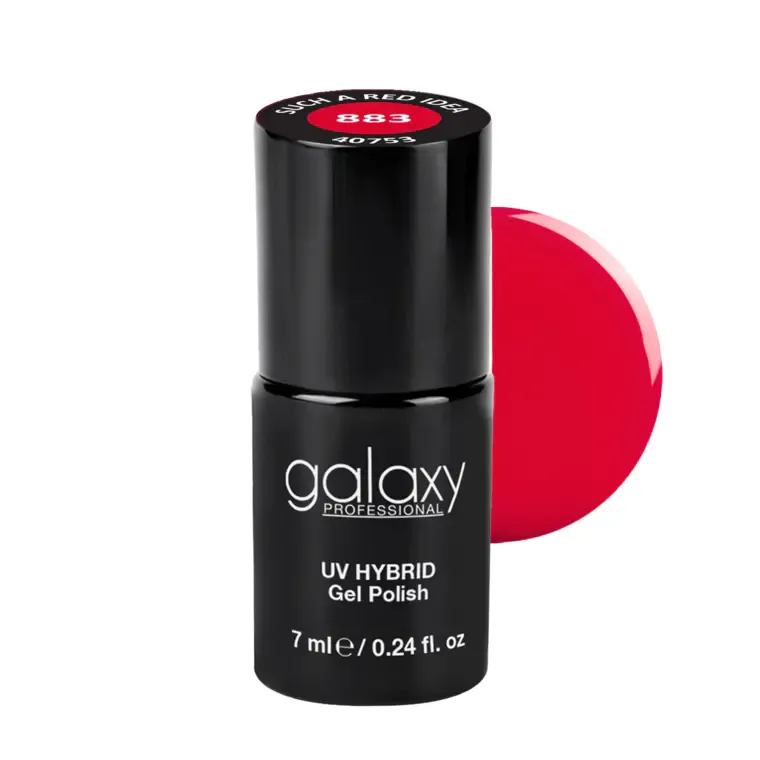ROSE RED - trajni lak za nokte UV/LED Hybrid 7 ml — Such a Red Idea S883 — slika 1