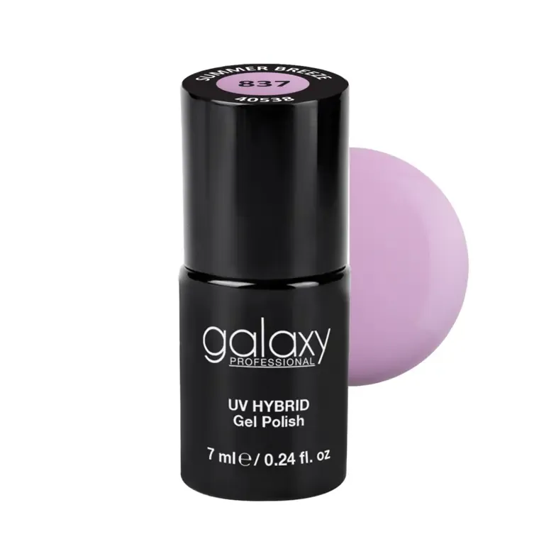 PASTEL LILAC - trajni lak za nokte UV/LED Hybrid 7 ml — Summer Breeze S837 — slika 1