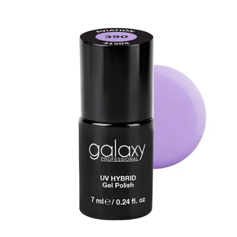 PASTEL LILAC - trajni lak za nokte UV/LED Hybrid 7 ml — Aviation S390 — slika 1