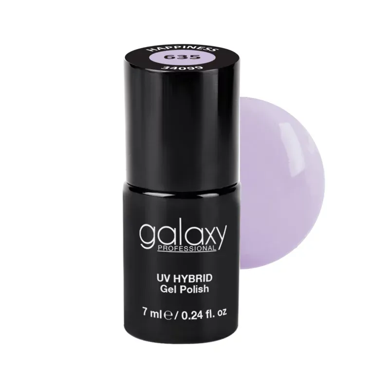 PASTEL LILAC - trajni lak za nokte UV/LED Hybrid 7 ml — Happiness S635 — slika 1