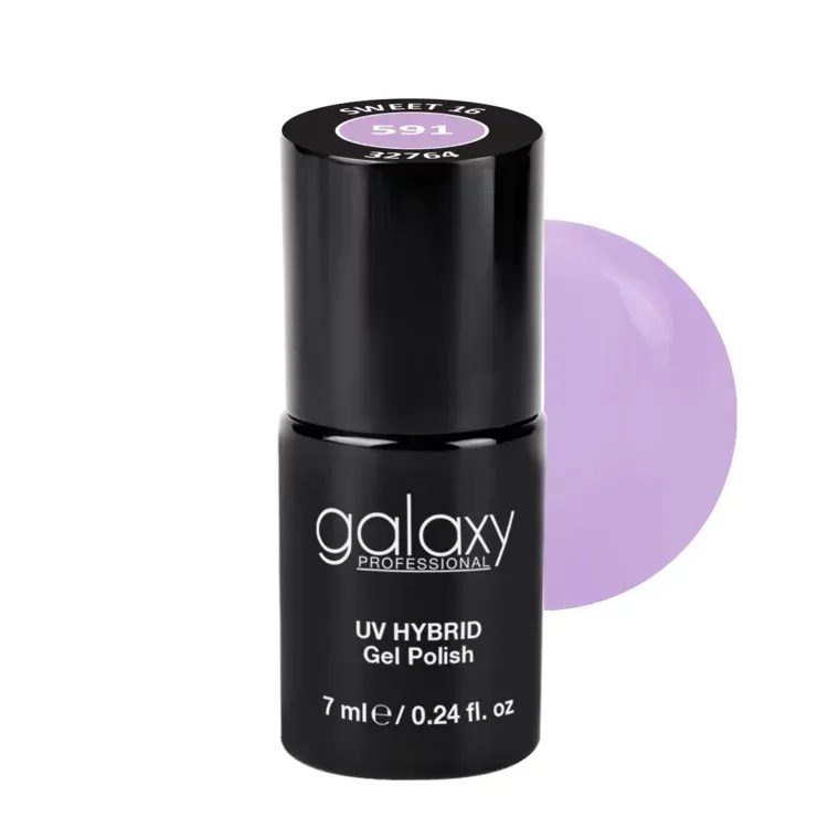 PASTEL LILAC - trajni lak za nokte UV/LED Hybrid 7 ml — Sweet 16 S591 — slika 1