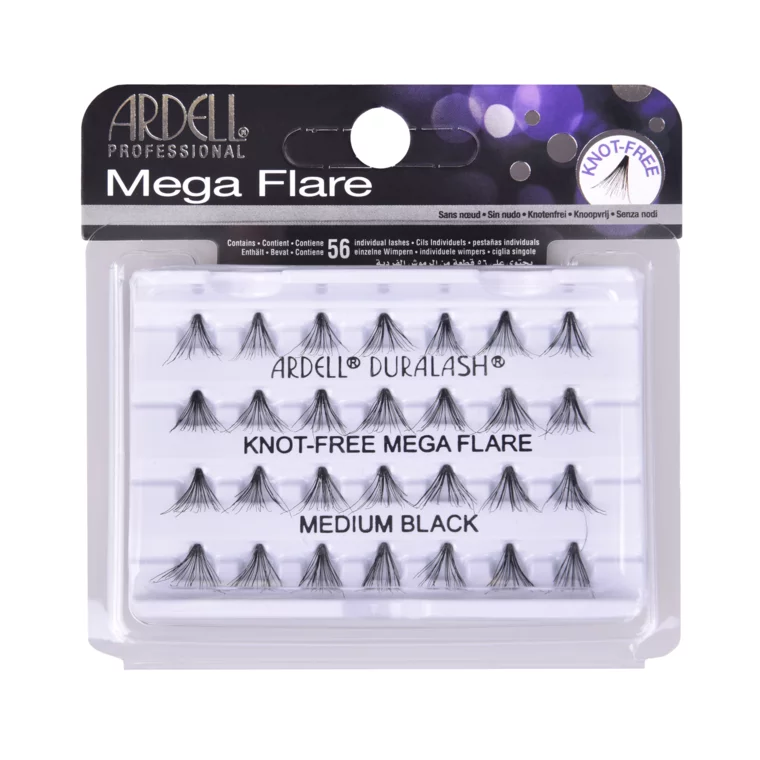 Individualne trepavice bez čvorića - Mega Flare srednje 56/1