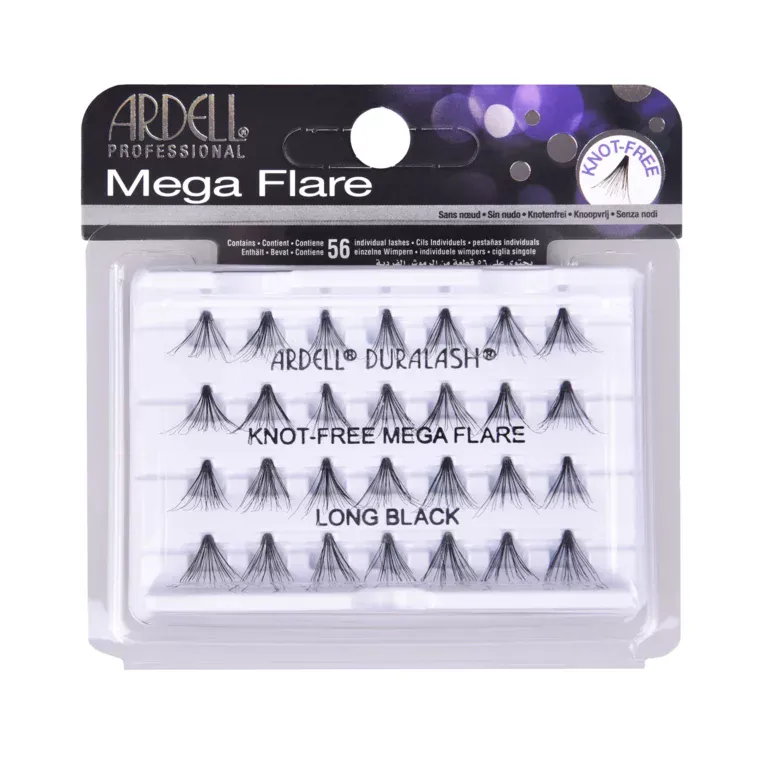Individualne trepavice bez čvorića - Mega Flare duge 56/1 — slika 1
