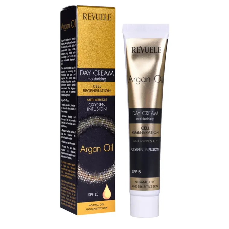 Dnevna krema protiv bora SPF 15 - arganovo ulje 50 ml — slika 3