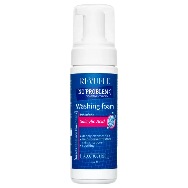 Pena za čišćenje i umirivanje lica - No Problem salicilna kiselina 150 ml — slika 1