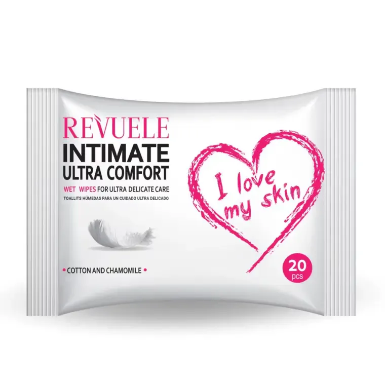 Vlažne maramice za intimnu higijenu - Ultra Comfort 20/1 — slika 1