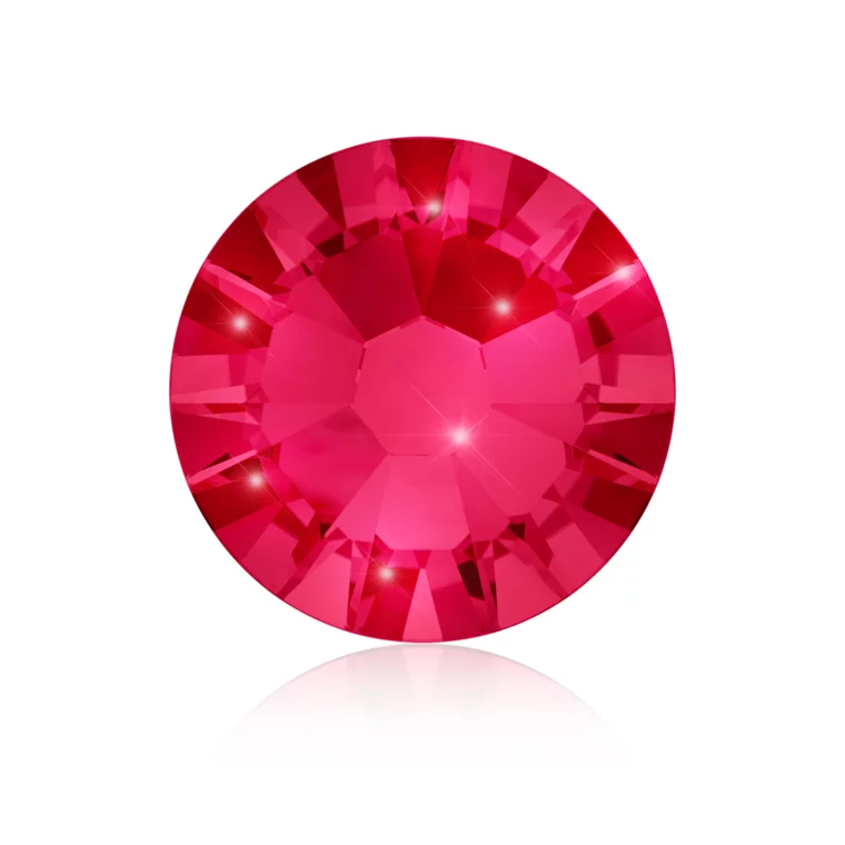 Kristali za nokte - Rose Enhanced SS10 Ruby 40/1 — slika 4