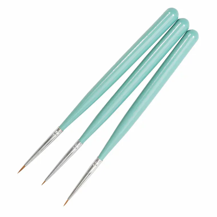 Set četkica za Nail Art ASNMHB1-3 — slika 1