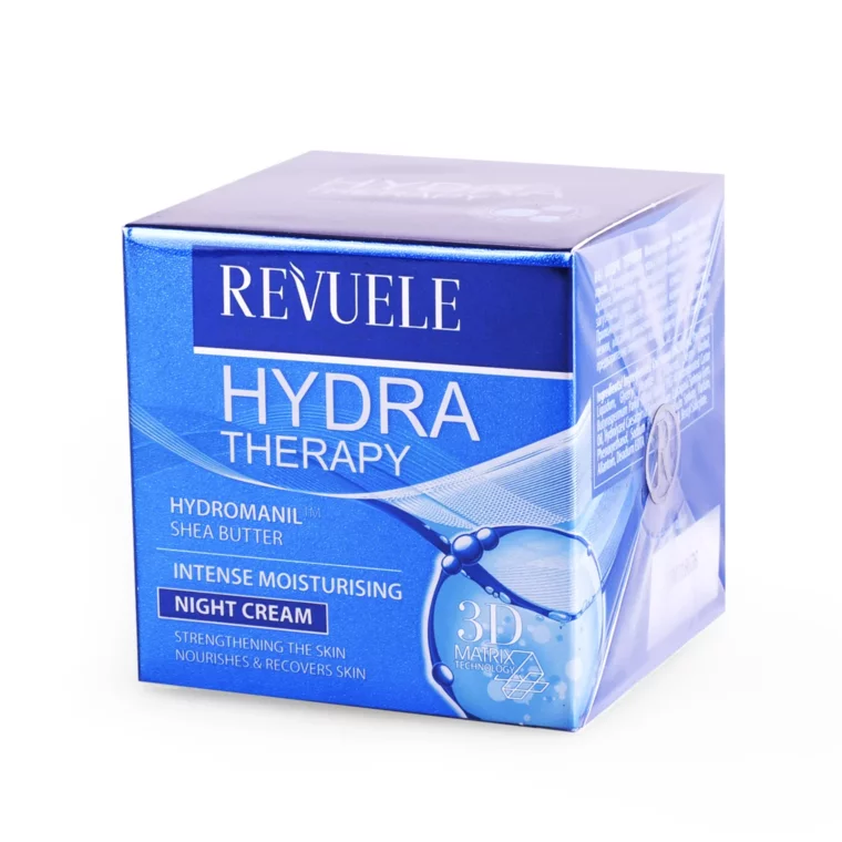 Noćna krema za intenzivnu hidrataciju lica - Hydra Therapy 50 ml