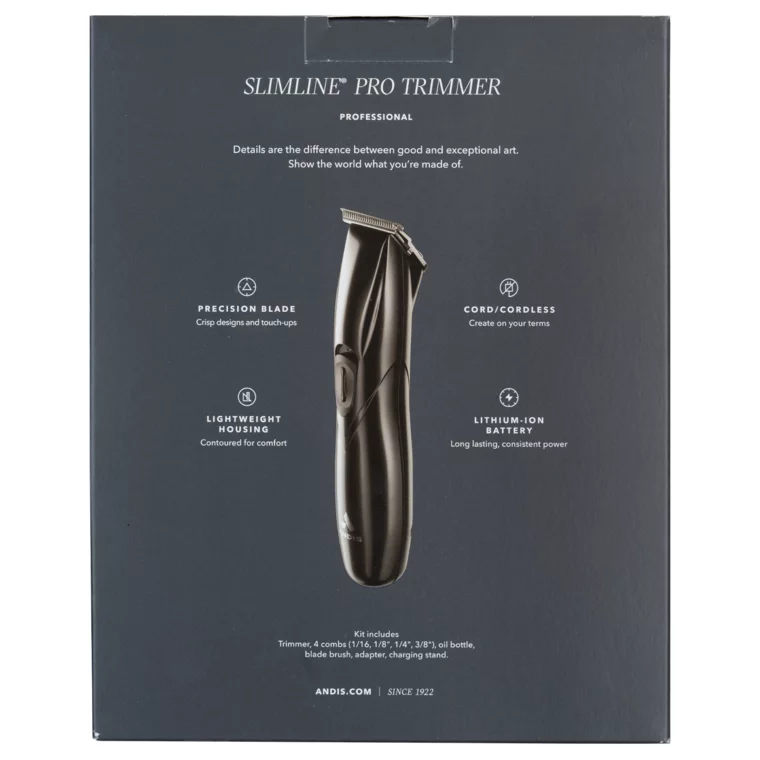 Bežični trimer za kosu i bradu Slimline Pro Li D-8 Black — slika 7