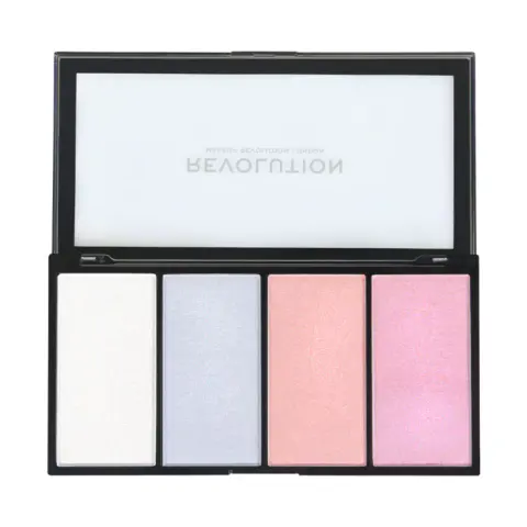 Paleta hajlajtera MAKEUP REVOLUTION Re-Loaded Lustre Lights Cool 20g