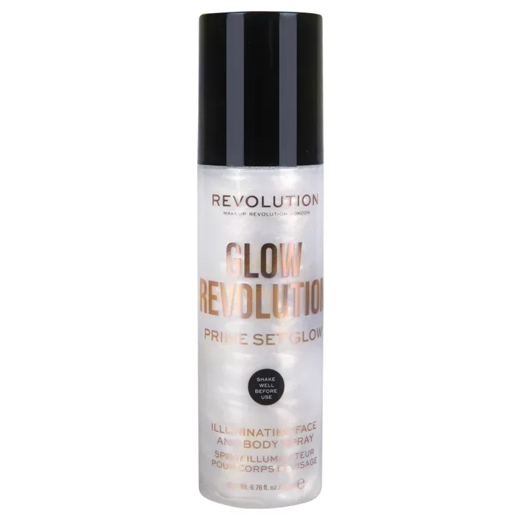 Sprej za iluminaciju lica i tela MAKEUP REVOLUTION Eternal Gold Glow 200ml — slika 1