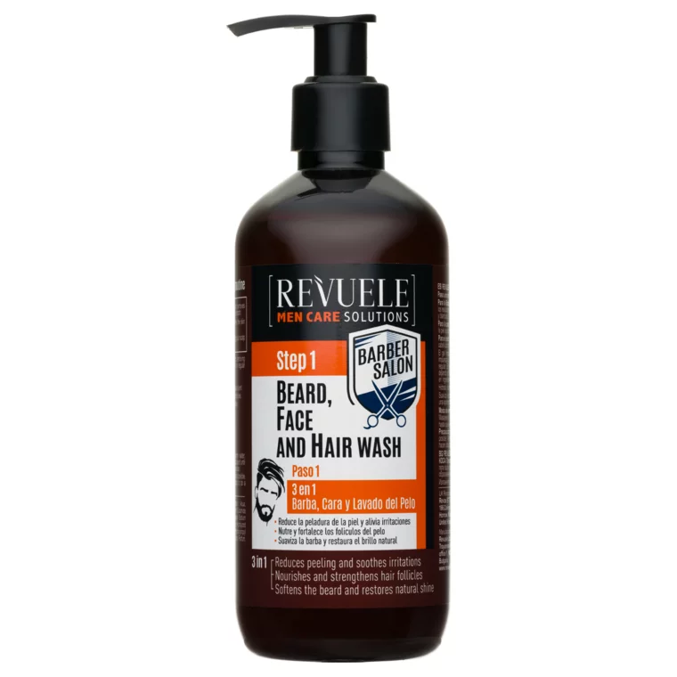 Gel šampon 3u1 za kosu bradu i lice - Barber Salon 300 ml