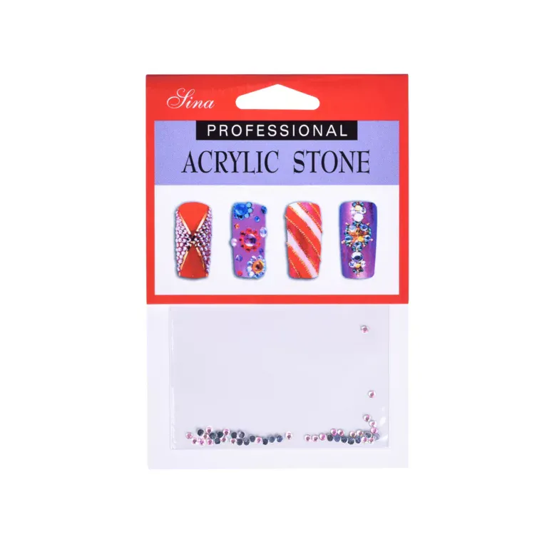 Cirkoni za Nail Art 1.8mm RSA Round 48/1 — Pink RSA48AB-1 — slika 1