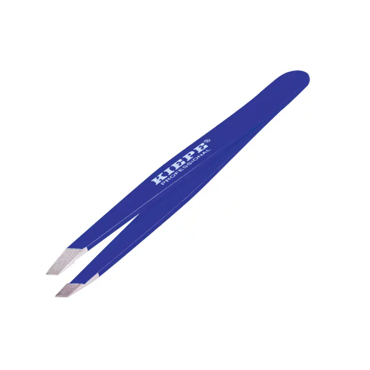 Pinceta za obrve - kosi vrh B-140 — Tamnoplava — slika 1