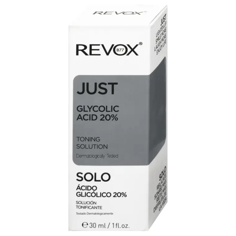 Noćni serum za lice - Just glikolna kiselina 20% 30 ml — slika 2