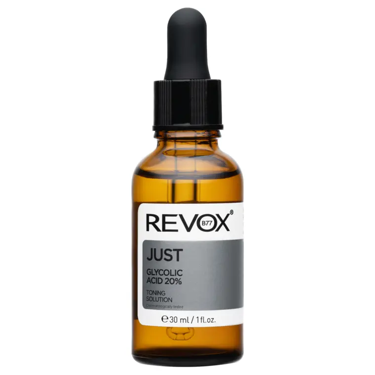 Noćni serum za lice - Just glikolna kiselina 20% 30 ml — slika 1