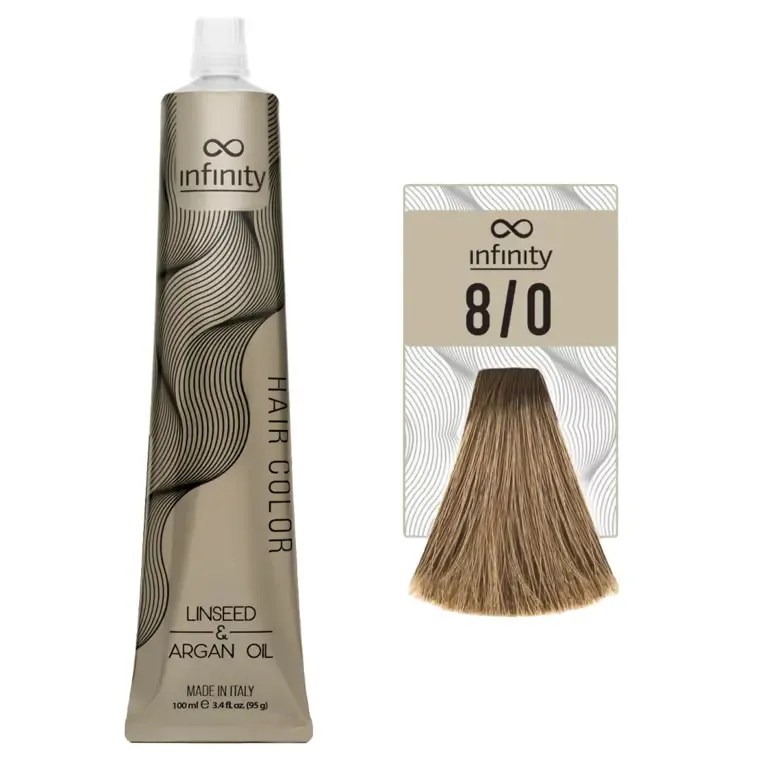 Prirodne nijanse - farba za kosu 100 ml — Svetloplava 8/0 — slika 1