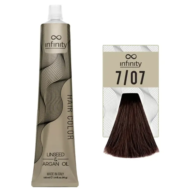 Braon nijanse - farba za kosu 100 ml — Duvan 7/07 — slika 1