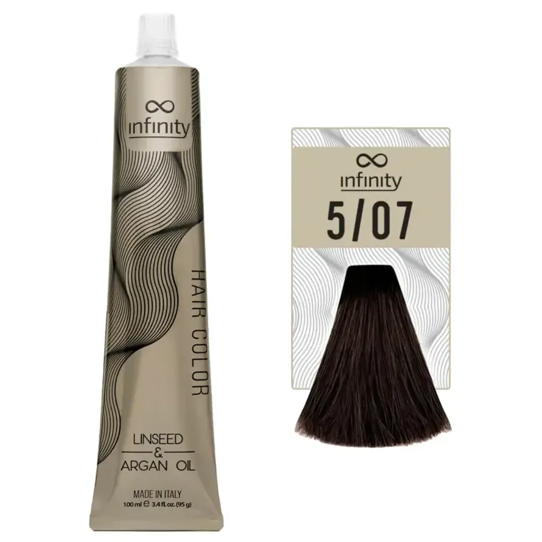Braon nijanse - farba za kosu 100 ml — Duvan-braon 5/07 — slika 1