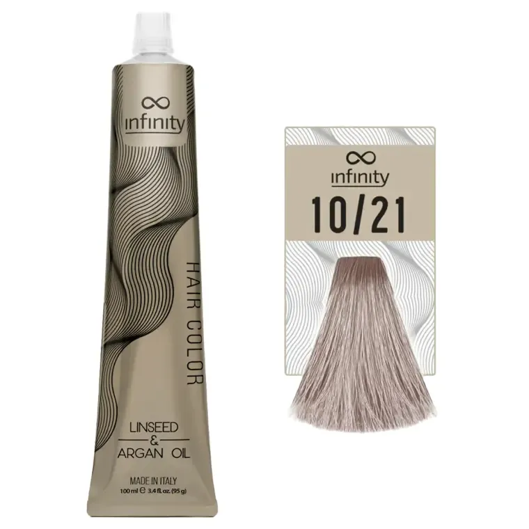 Plave nijanse - farba za kosu 100 ml — Izrazito svetla bisernoplava 10/21 — slika 1