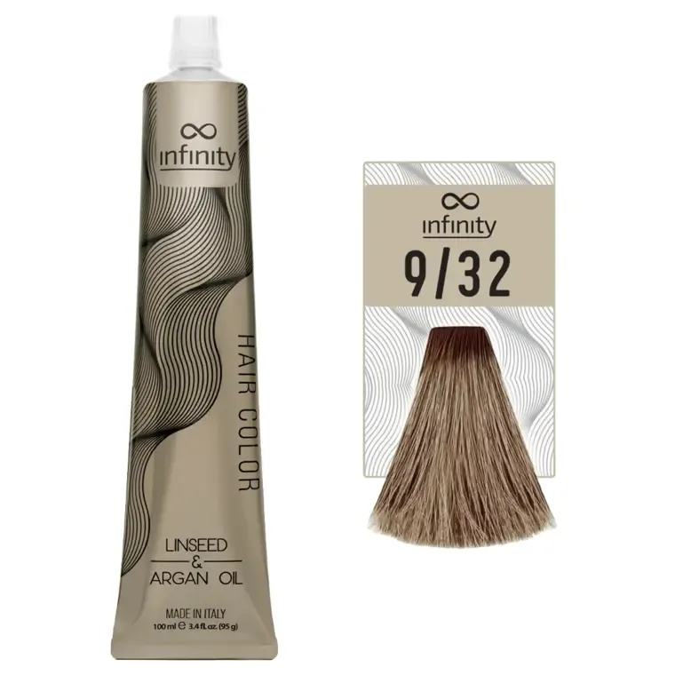 Plave nijanse - farba za kosu 100 ml — Izrazito svetla med-plava 9/32 — slika 1