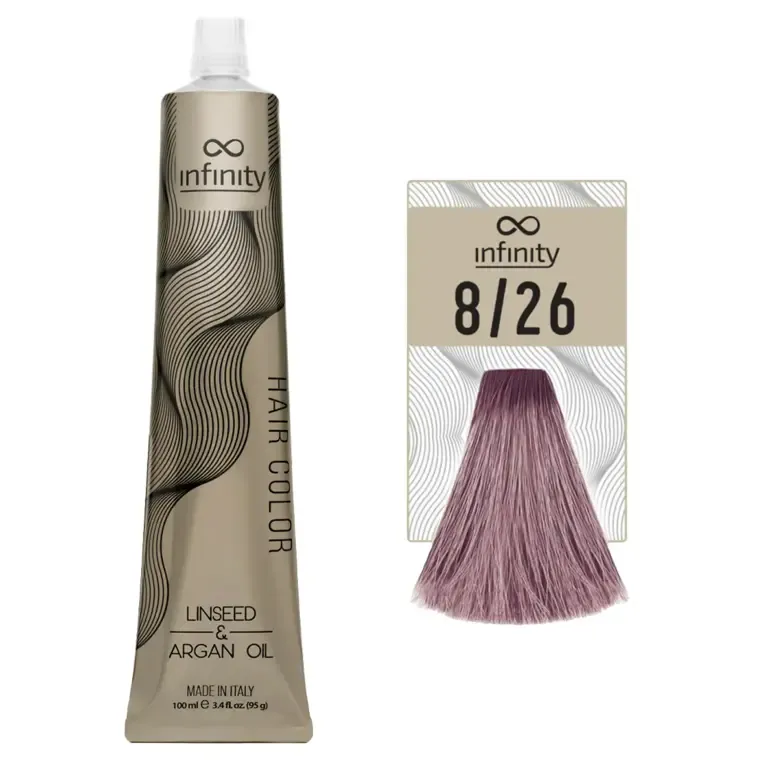 Plave nijanse - farba za kosu 100 ml — Svetla ticijanplava 8/26 — slika 1