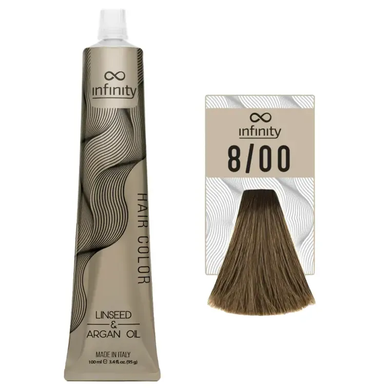 Prirodne intenzivne nijanse - farba za kosu 100 ml — Intenzivna prirodna svetloplava 8/00 — slika 1