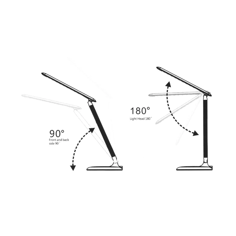 LED stona lampa ASN-TL9B crna 12W — slika 3