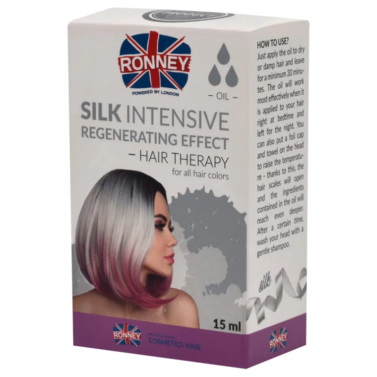 Ulje za regeneraciju kose RONNEY Silk Intensive 15ml — slika 2